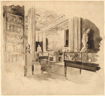 Interior, Museu Fitzwilliam de Joseph Pennell