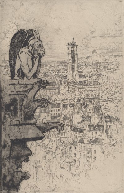 Le Stryge, 1893. de Joseph Pennell