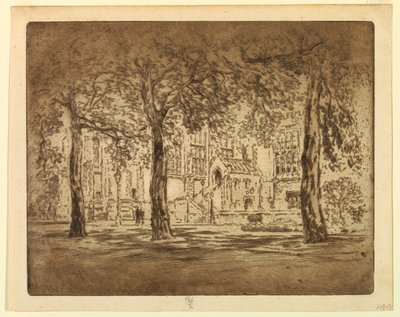 Campos da estalagem de Lincoln de Joseph Pennell