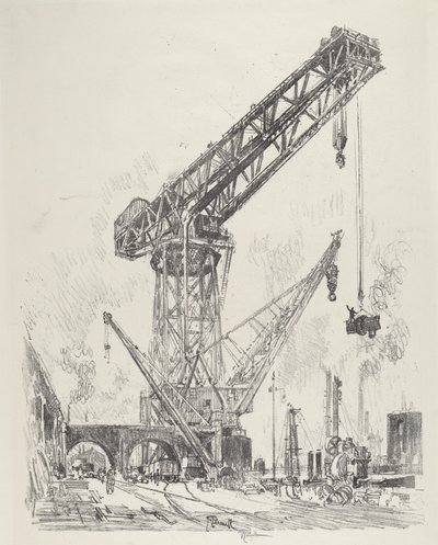 Made in Germany, a grande grua de Joseph Pennell