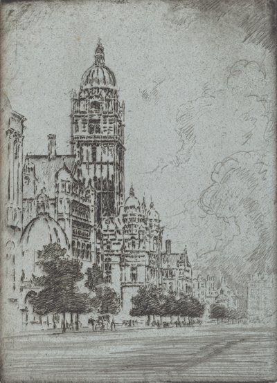 Magnífico Kensington, 1904. de Joseph Pennell