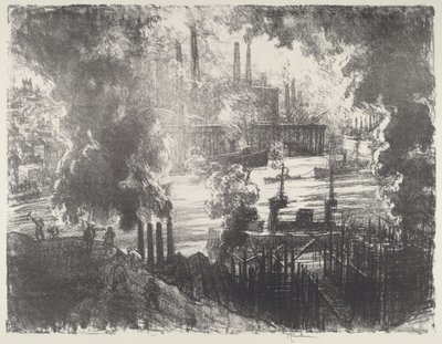 Rio Munitions, 1916. de Joseph Pennell