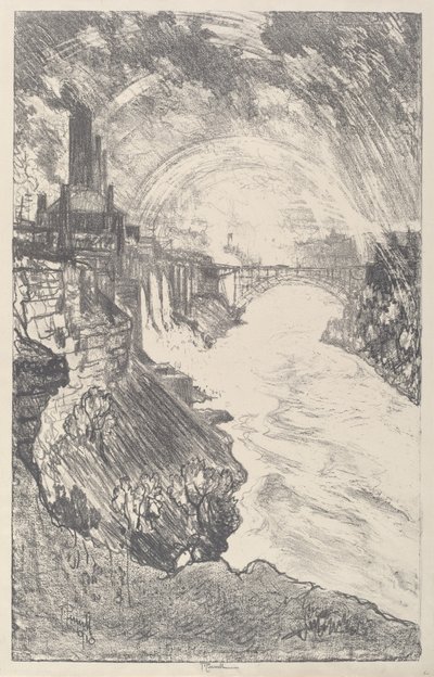 Arco-íris do Niágara de Joseph Pennell