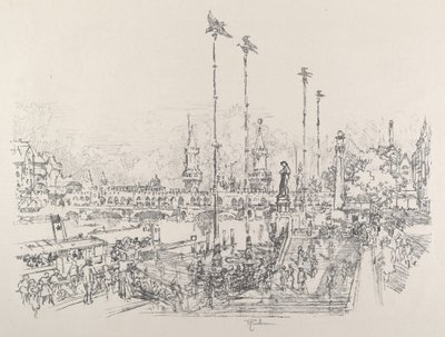 Ponte Oberbaum, Berlim de Joseph Pennell