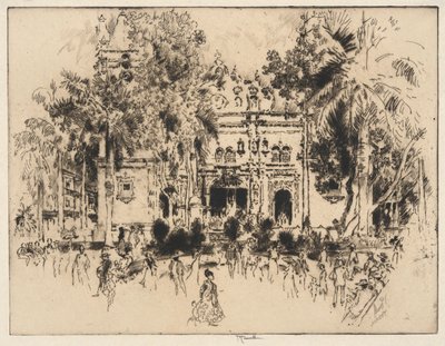 Catedral Velha de Joseph Pennell