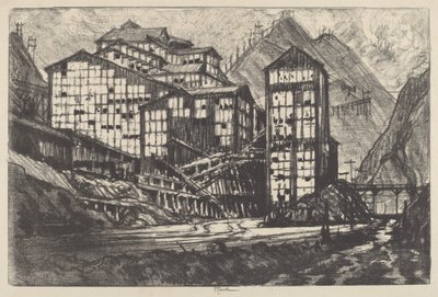 Velhos milhões de olhos de Joseph Pennell