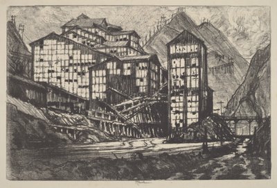 Velhos milhões de olhos de Joseph Pennell
