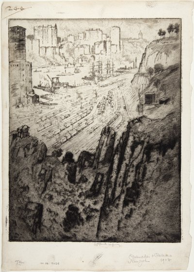 Paliçadas e Palácios de Joseph Pennell