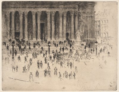 Calçada São Paulo de Joseph Pennell