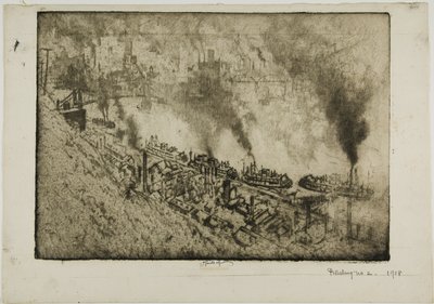 Pittsburgh, nº. E de Joseph Pennell