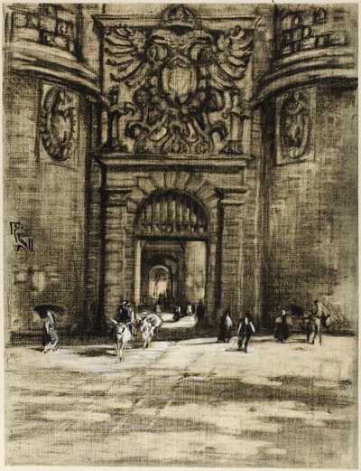 Porta Viragia, Toledo de Joseph Pennell