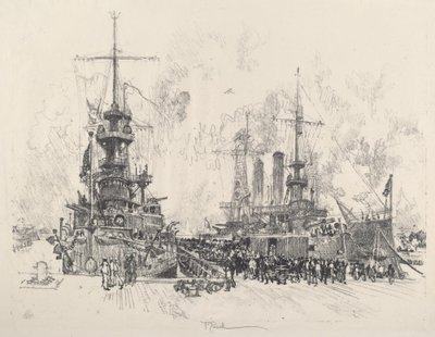 Ready for Service Again, 1917. de Joseph Pennell