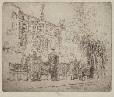 casa de Rossetti de Joseph Pennell