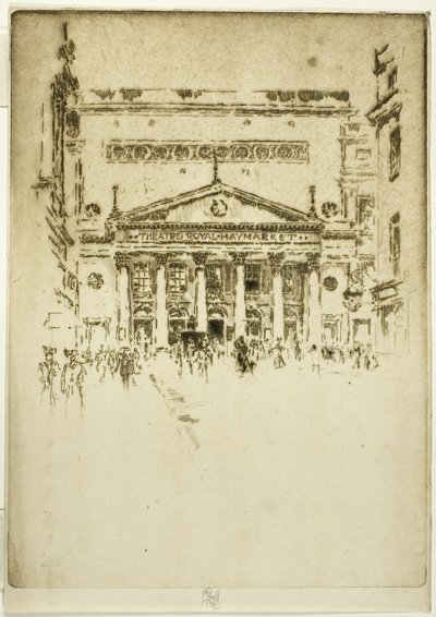 Teatro Real Haymarket de Joseph Pennell