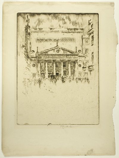 Teatro Real Haymarket de Joseph Pennell