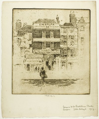 Porta de São Bartolomeu de Joseph Pennell