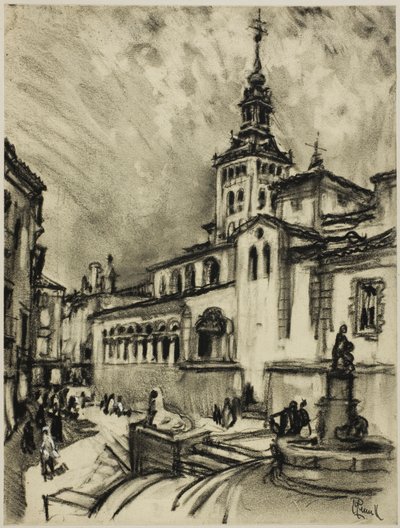 San Martin, Segóvia de Joseph Pennell