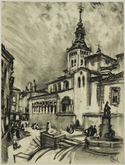 San Martin, Segóvia de Joseph Pennell
