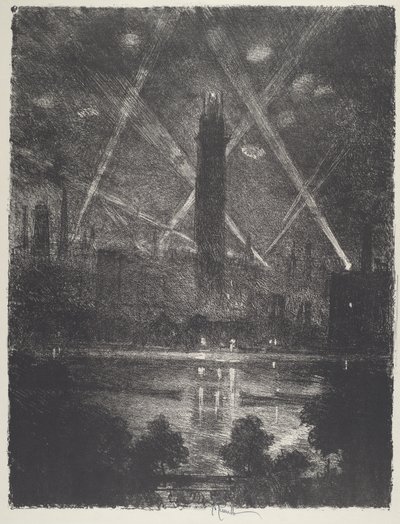 Tiro, 1916. de Joseph Pennell