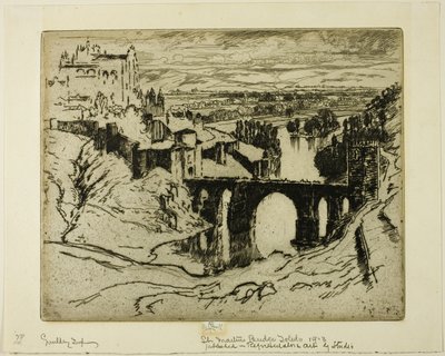 Ponte de São Martins, Toledo de Joseph Pennell