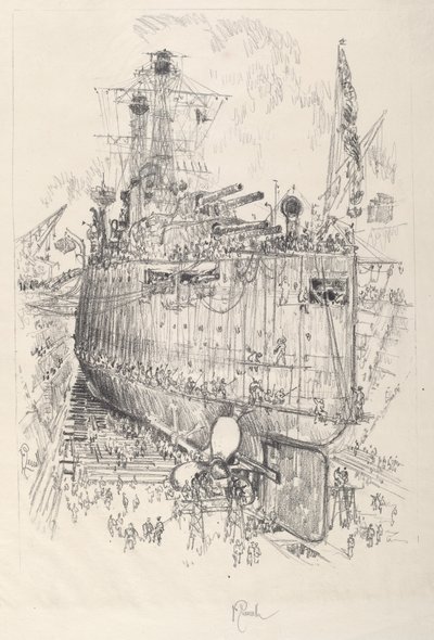 As formigas, 1917. de Joseph Pennell
