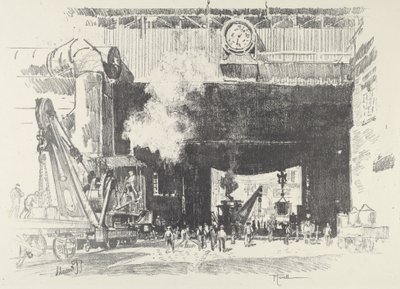 O Grande Portão da Grande Loja de Joseph Pennell