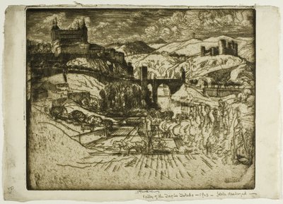 Os Castelos, Toledo de Joseph Pennell
