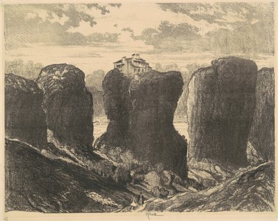 The Cliffs of the Trinity, 1913. de Joseph Pennell