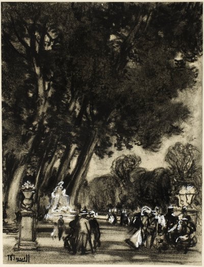 O Jardim da Ilha, Aranjuez de Joseph Pennell