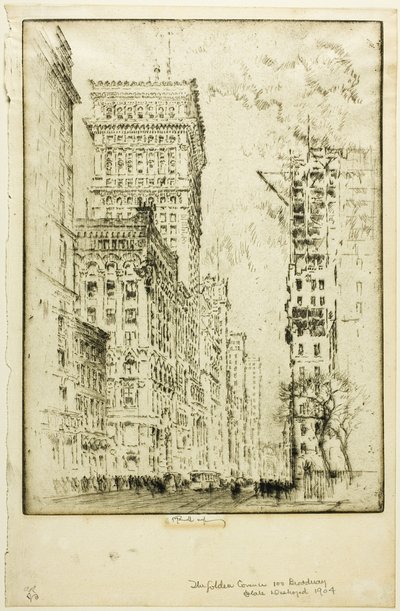 A Cornija Dourada, I de Joseph Pennell