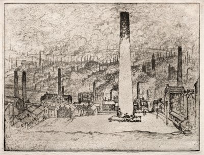A Grande Chaminé, Bradford de Joseph Pennell