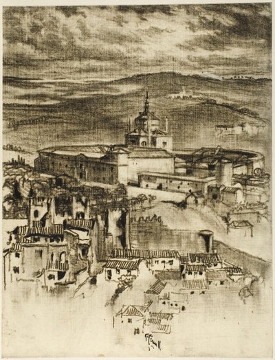 O Hospício de São João, Toledo de Joseph Pennell