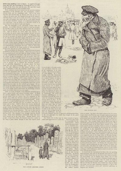 O judeu em casa, por Joseph Pennell de Joseph Pennell