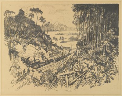 A selva, 1912 de Joseph Pennell