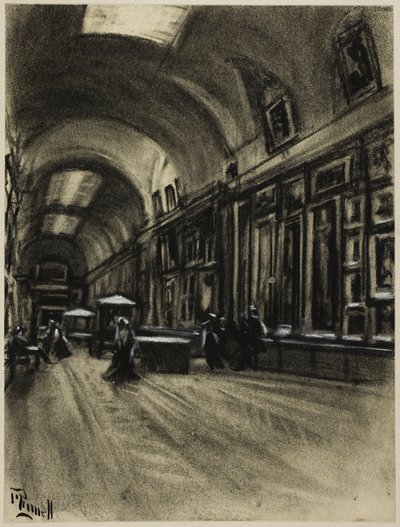 A Galeria Longa, Prado de Joseph Pennell