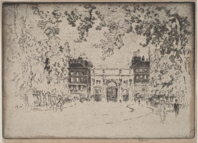 O Marble Arch de Joseph Pennell