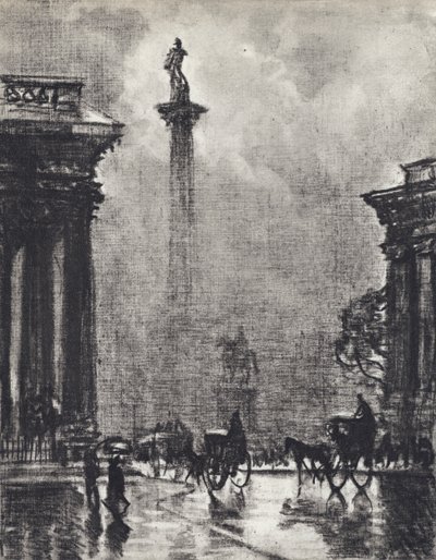 The Nelson Column de Joseph Pennell