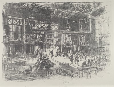 The Presses, 1916. de Joseph Pennell