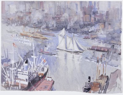 A escuna de Joseph Pennell
