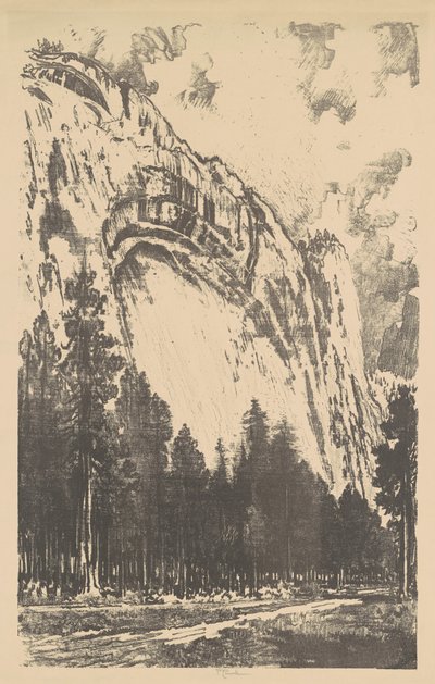 O Vale de Yosemite de Joseph Pennell