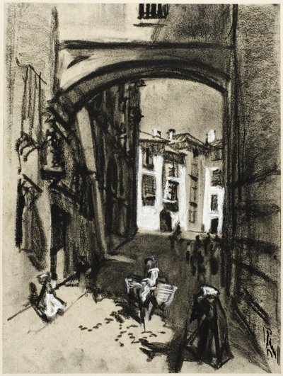 Toledo, Rua do Arco de Joseph Pennell