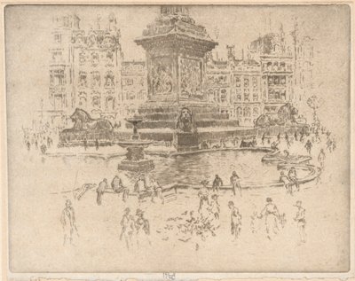 Praça Trafalgar de Joseph Pennell
