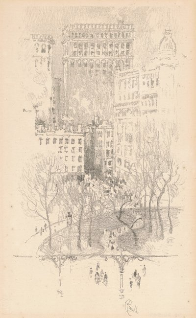 Praça da União de Joseph Pennell