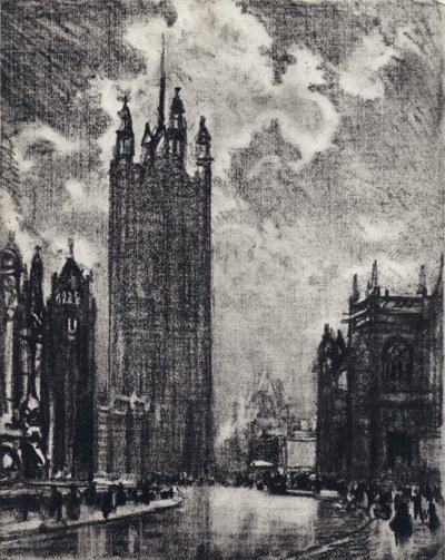 Torre Vitória de Joseph Pennell