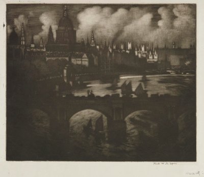 A cidade de Wren de Joseph Pennell