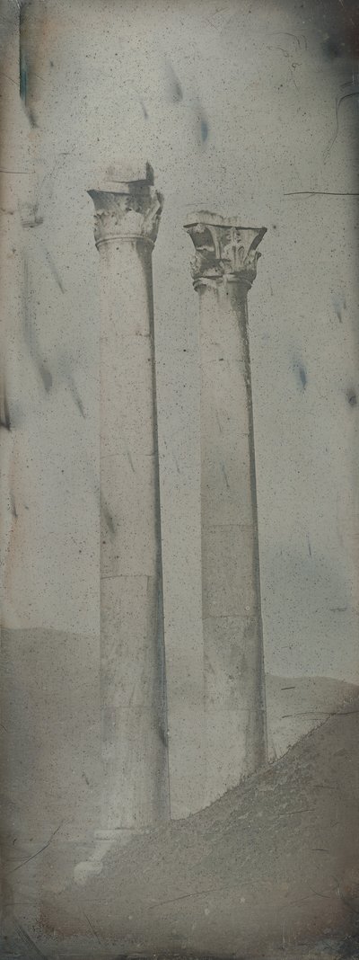 53. Atenas. Templo de Baco, 1842. de Joseph Philibert Girault De Prangey
