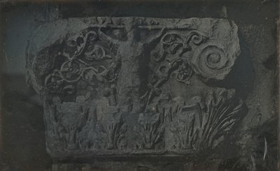 Capital, Teatro Greco-Romano, Mileto, 1843. de Joseph Philibert Girault De Prangey