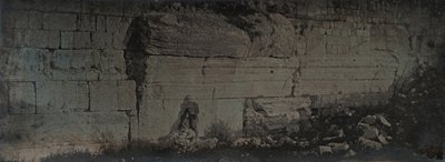 Arco de Robinson, Jerusalém, 1842-44. de Joseph Philibert Girault De Prangey
