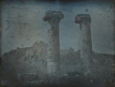 Templo de Artemis, Sardis, 1843. de Joseph Philibert Girault De Prangey
