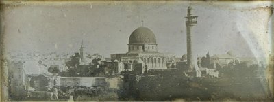Jerusalém: Esplanada do Templo de Salomão, Cúpula da Rocha de Joseph Philibert Girault De Prangey